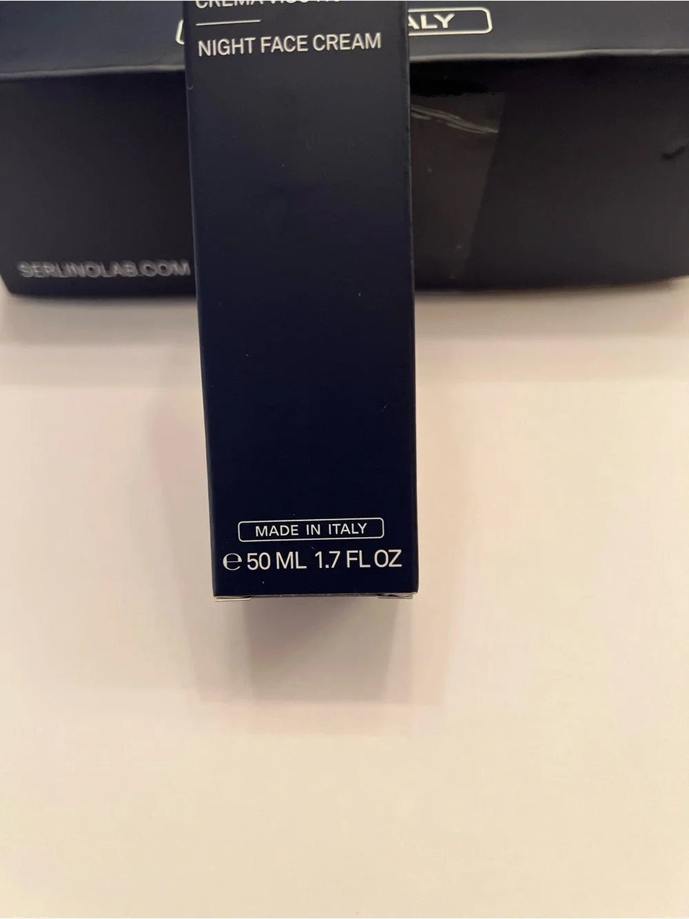 Serlino Lab Face Men’s Night Cream Moisturizer With Retinol Hyaluronic - New